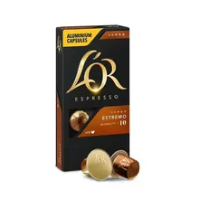 کپسول قهوه لر لانگو استرمو L’OR Lungo Estremo با غلظت 10